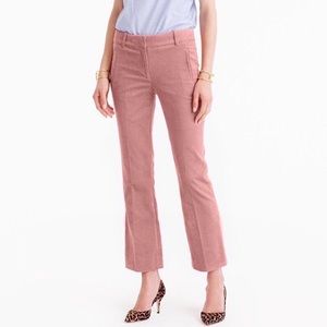 nwt j.crew  sammie cropped kick flare chino